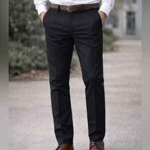 Calvin KleinMen's Classic Black Dress Pants